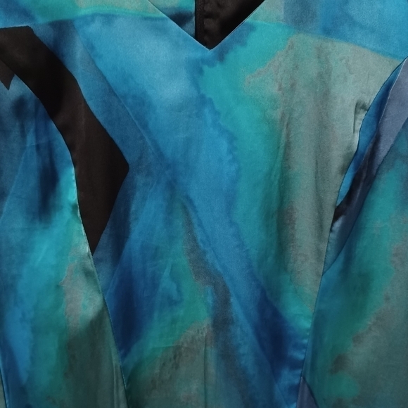 MEXX abstract wash sleeveless top shirt - Picture 3 of 5